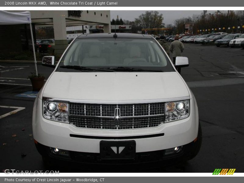 White Chocolate Tri Coat / Light Camel 2008 Lincoln MKX AWD