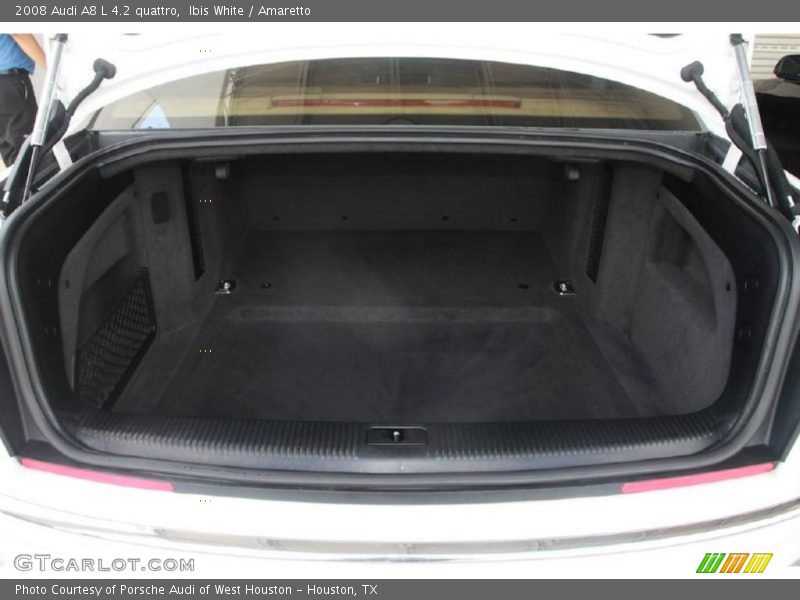 Ibis White / Amaretto 2008 Audi A8 L 4.2 quattro