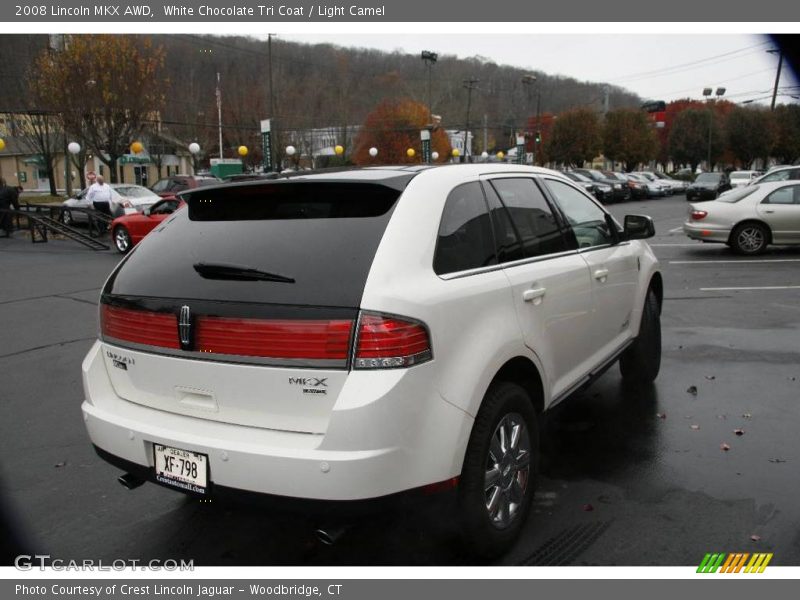 White Chocolate Tri Coat / Light Camel 2008 Lincoln MKX AWD