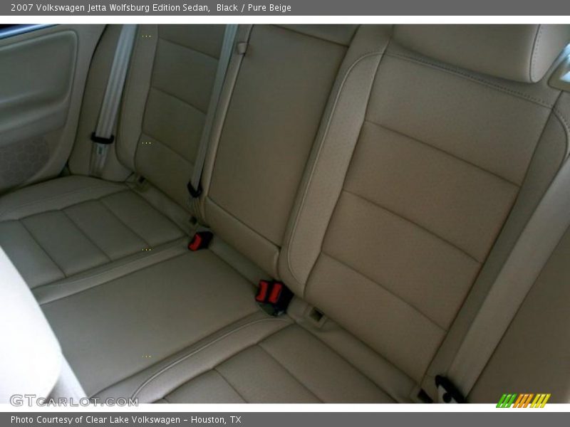 Black / Pure Beige 2007 Volkswagen Jetta Wolfsburg Edition Sedan