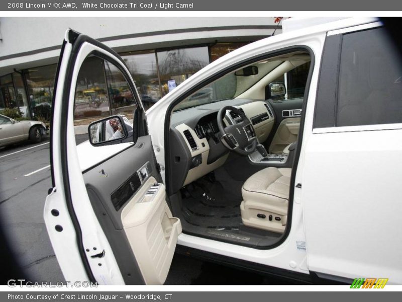 White Chocolate Tri Coat / Light Camel 2008 Lincoln MKX AWD