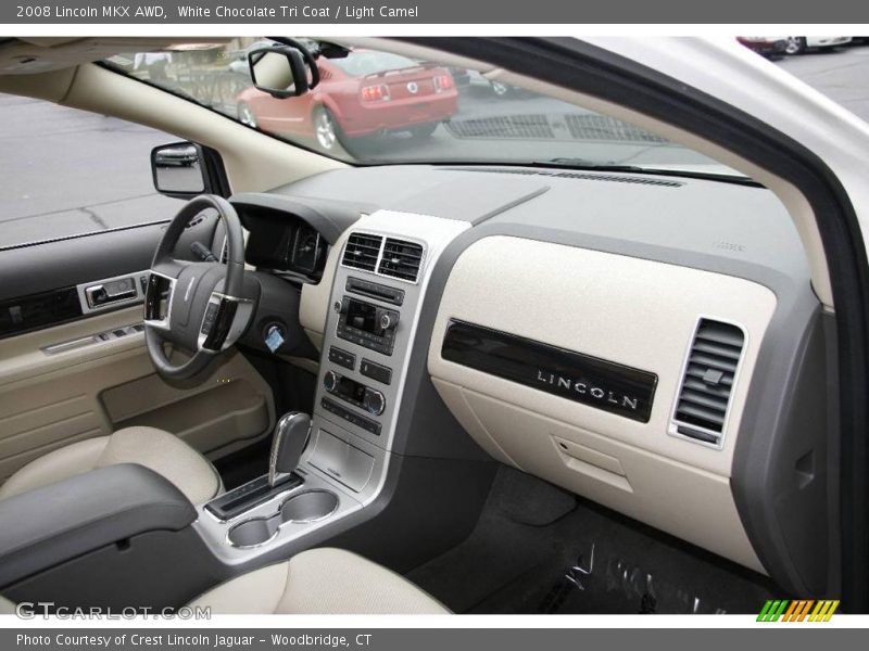 White Chocolate Tri Coat / Light Camel 2008 Lincoln MKX AWD