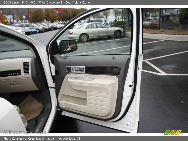 White Chocolate Tri Coat / Light Camel 2008 Lincoln MKX AWD