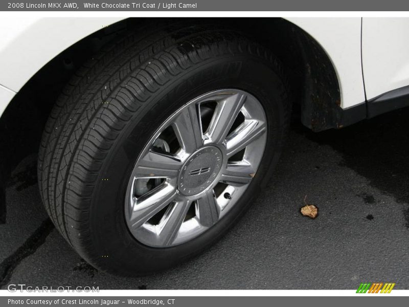 White Chocolate Tri Coat / Light Camel 2008 Lincoln MKX AWD