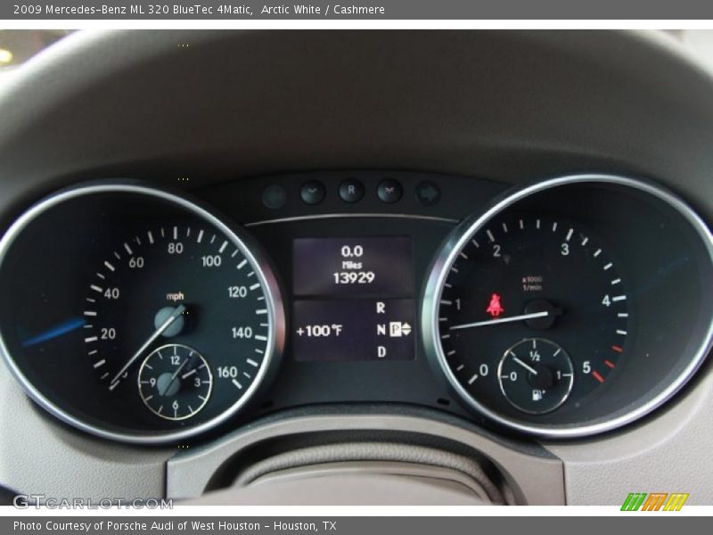 Arctic White / Cashmere 2009 Mercedes-Benz ML 320 BlueTec 4Matic