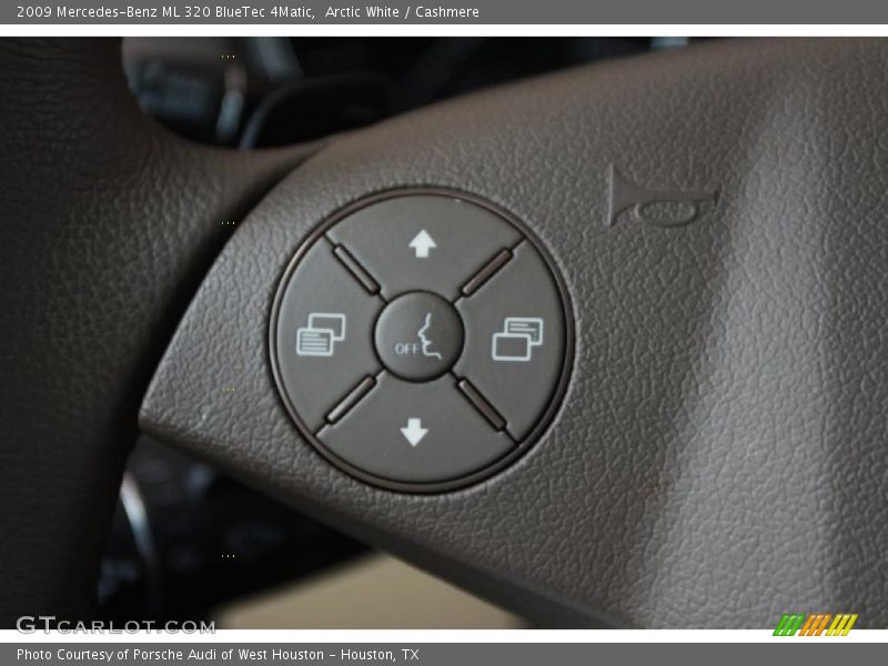 Arctic White / Cashmere 2009 Mercedes-Benz ML 320 BlueTec 4Matic