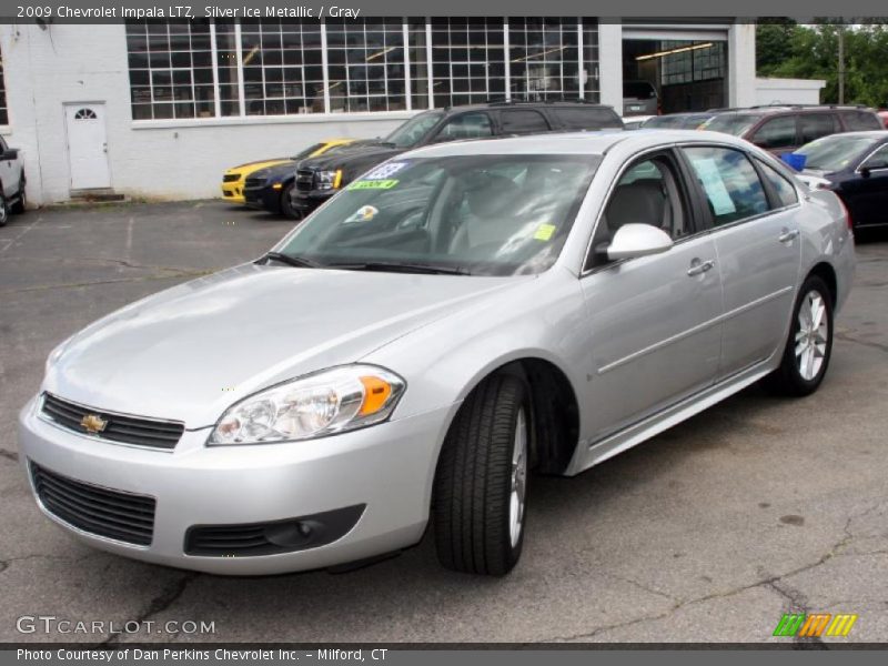 Silver Ice Metallic / Gray 2009 Chevrolet Impala LTZ