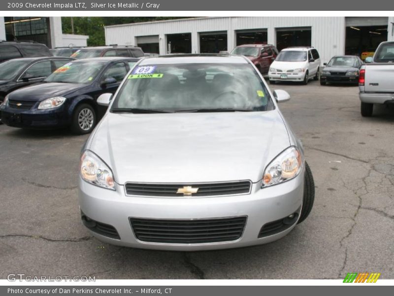 Silver Ice Metallic / Gray 2009 Chevrolet Impala LTZ