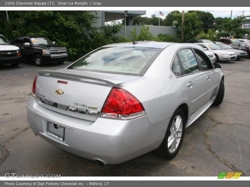 Silver Ice Metallic / Gray 2009 Chevrolet Impala LTZ