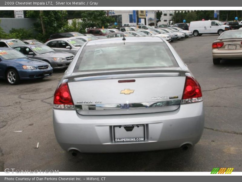 Silver Ice Metallic / Gray 2009 Chevrolet Impala LTZ