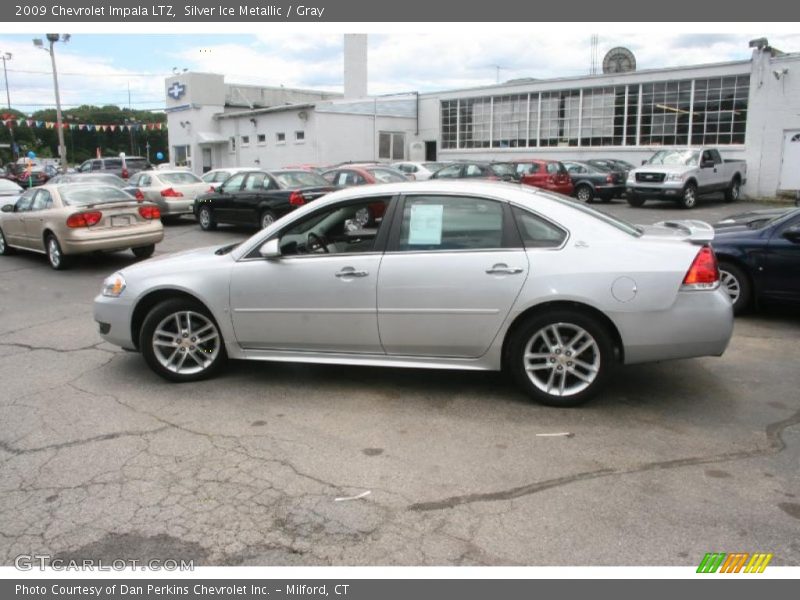 Silver Ice Metallic / Gray 2009 Chevrolet Impala LTZ