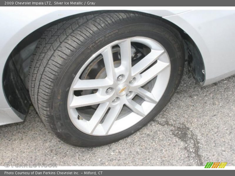 Silver Ice Metallic / Gray 2009 Chevrolet Impala LTZ