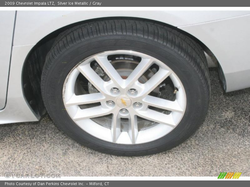 Silver Ice Metallic / Gray 2009 Chevrolet Impala LTZ