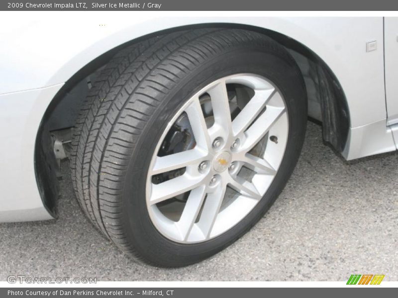 Silver Ice Metallic / Gray 2009 Chevrolet Impala LTZ