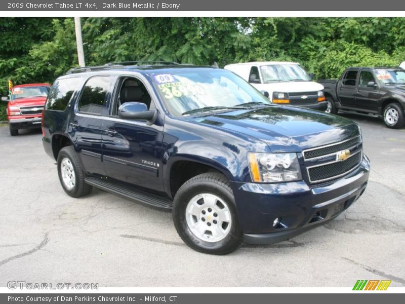 Dark Blue Metallic / Ebony 2009 Chevrolet Tahoe LT 4x4