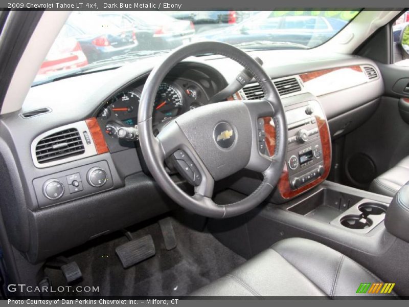 Dark Blue Metallic / Ebony 2009 Chevrolet Tahoe LT 4x4