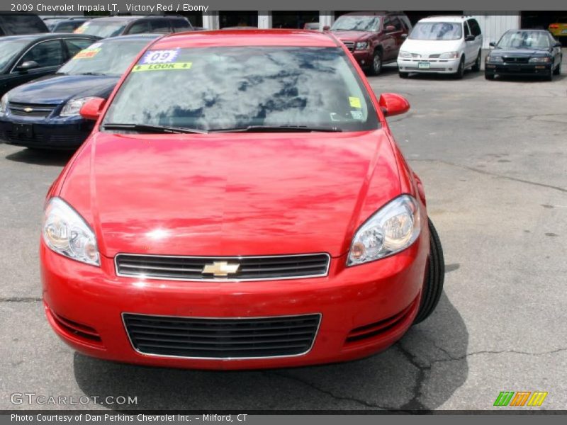 Victory Red / Ebony 2009 Chevrolet Impala LT