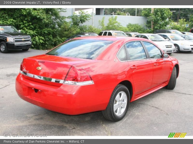 Victory Red / Ebony 2009 Chevrolet Impala LT