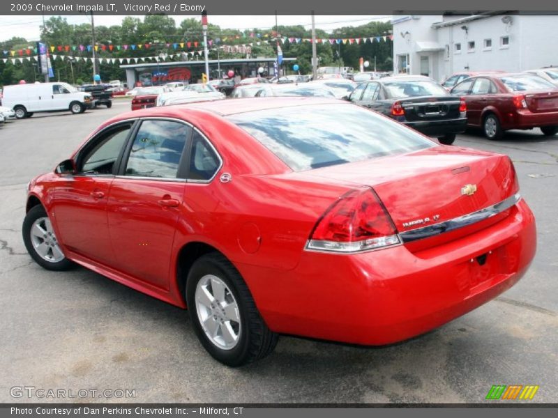 Victory Red / Ebony 2009 Chevrolet Impala LT