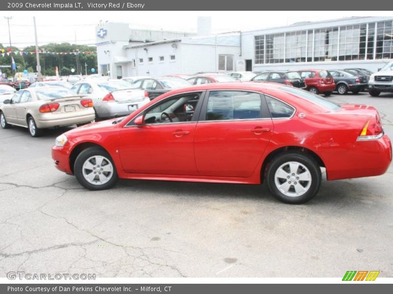 Victory Red / Ebony 2009 Chevrolet Impala LT