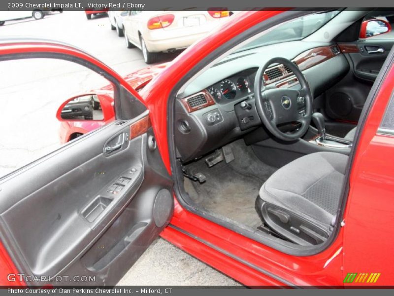 Victory Red / Ebony 2009 Chevrolet Impala LT