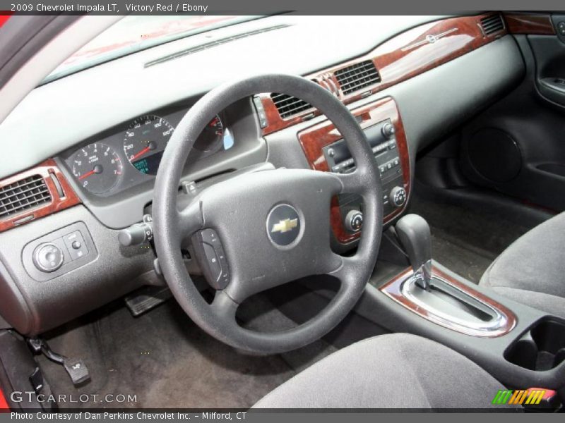 Victory Red / Ebony 2009 Chevrolet Impala LT