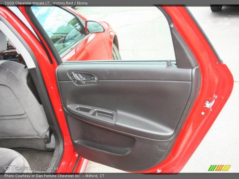 Victory Red / Ebony 2009 Chevrolet Impala LT