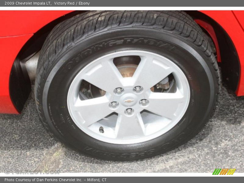 Victory Red / Ebony 2009 Chevrolet Impala LT