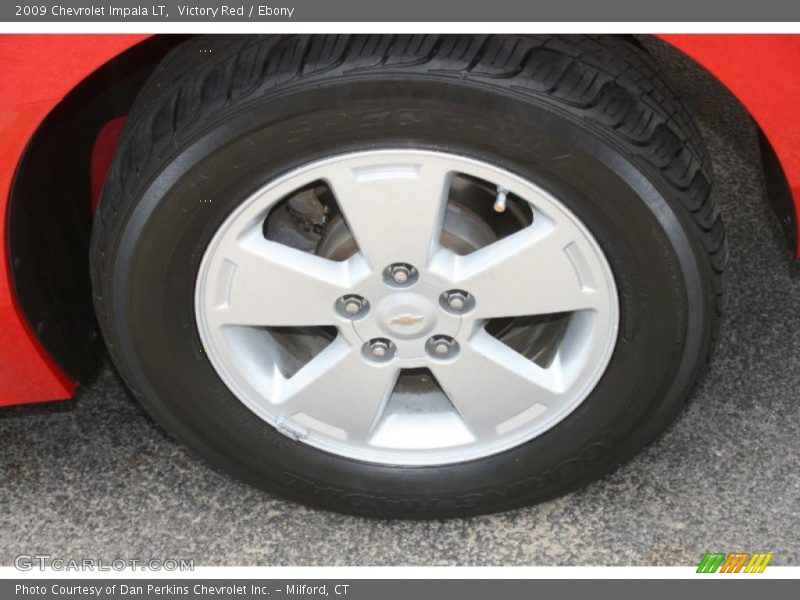 Victory Red / Ebony 2009 Chevrolet Impala LT