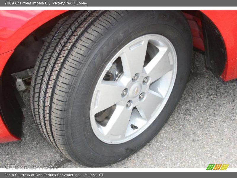 Victory Red / Ebony 2009 Chevrolet Impala LT