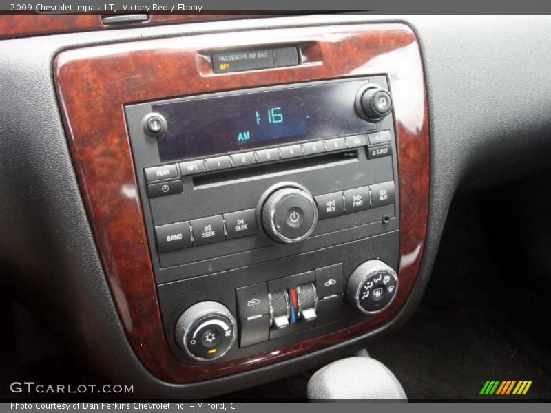 Victory Red / Ebony 2009 Chevrolet Impala LT