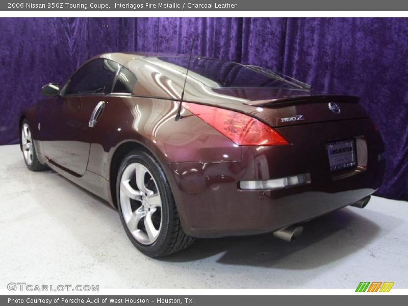 Interlagos Fire Metallic / Charcoal Leather 2006 Nissan 350Z Touring Coupe