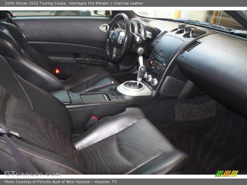 Interlagos Fire Metallic / Charcoal Leather 2006 Nissan 350Z Touring Coupe