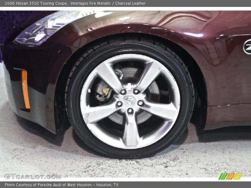 Interlagos Fire Metallic / Charcoal Leather 2006 Nissan 350Z Touring Coupe