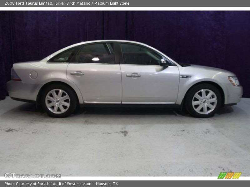 Silver Birch Metallic / Medium Light Stone 2008 Ford Taurus Limited