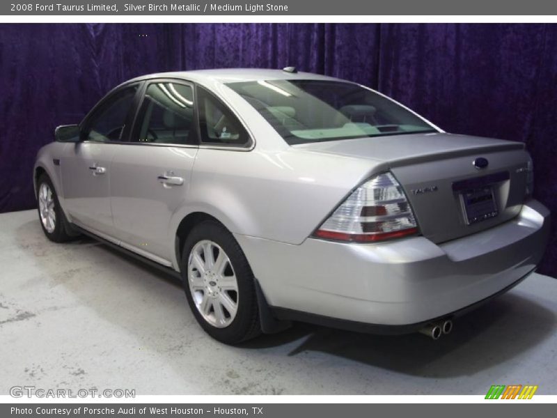 Silver Birch Metallic / Medium Light Stone 2008 Ford Taurus Limited
