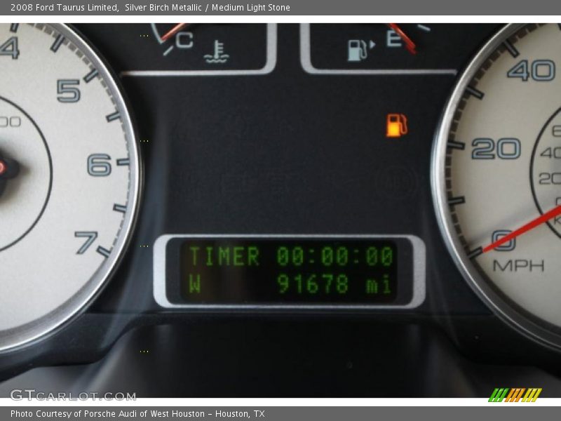 Silver Birch Metallic / Medium Light Stone 2008 Ford Taurus Limited