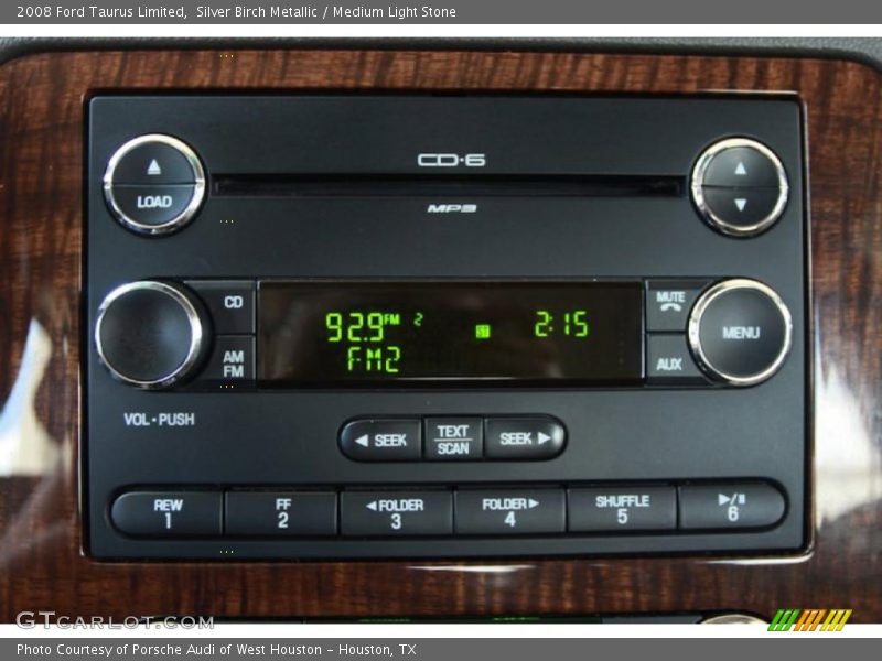 Silver Birch Metallic / Medium Light Stone 2008 Ford Taurus Limited