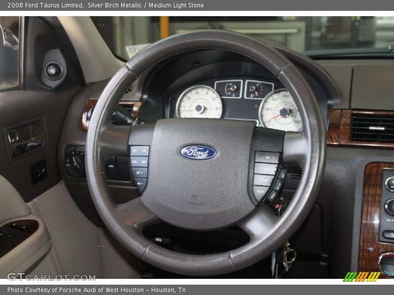 Silver Birch Metallic / Medium Light Stone 2008 Ford Taurus Limited