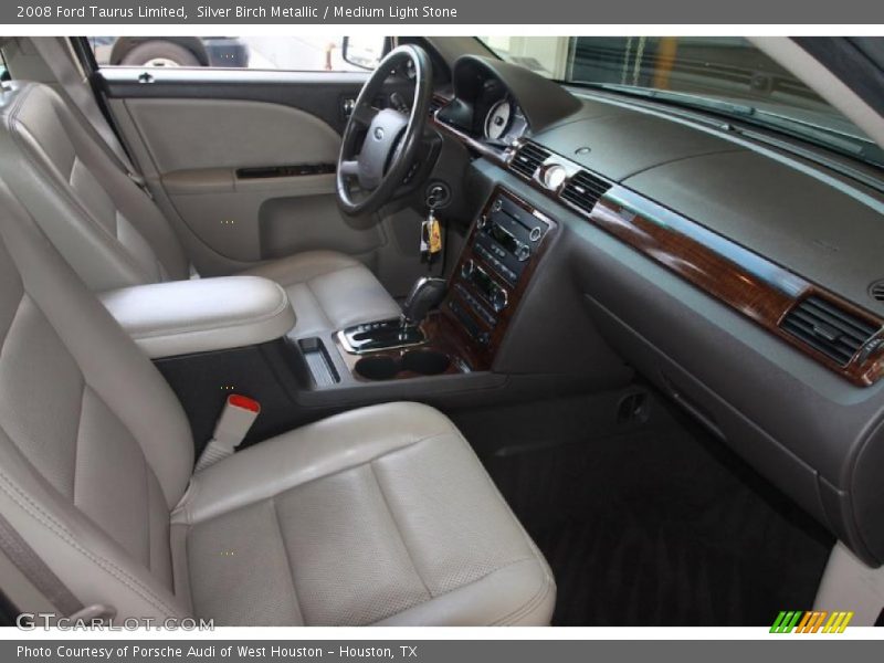Silver Birch Metallic / Medium Light Stone 2008 Ford Taurus Limited