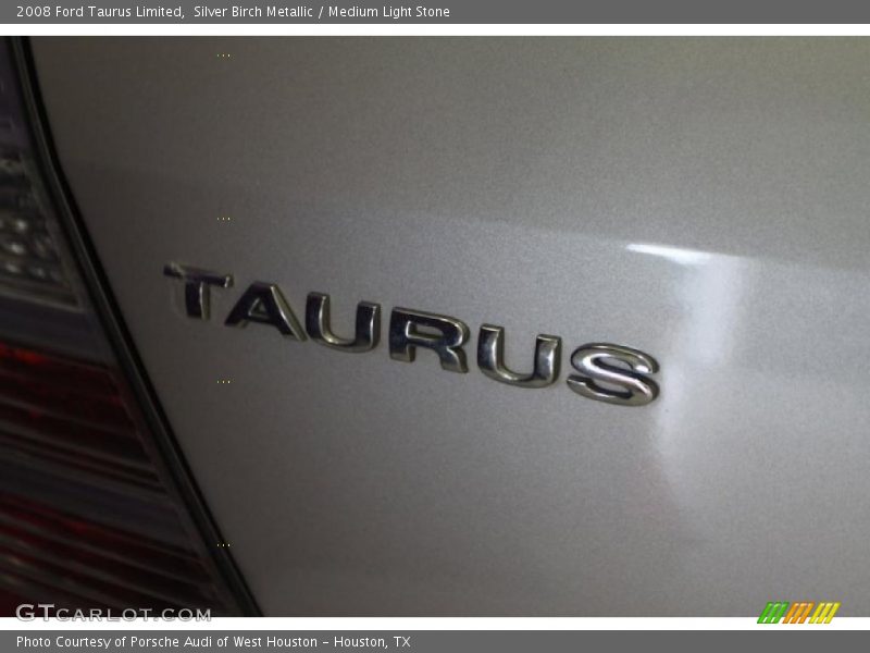 Silver Birch Metallic / Medium Light Stone 2008 Ford Taurus Limited