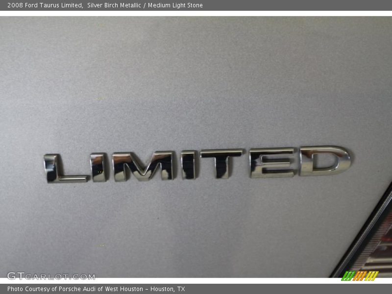Silver Birch Metallic / Medium Light Stone 2008 Ford Taurus Limited