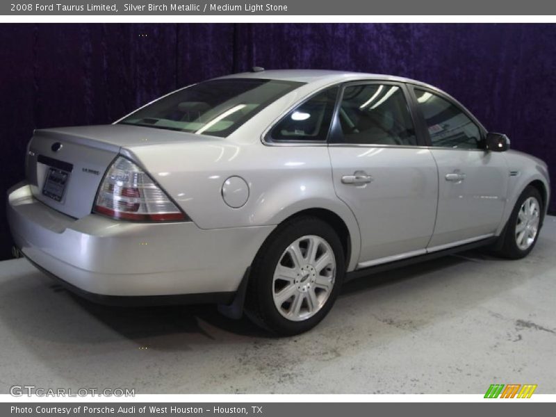 Silver Birch Metallic / Medium Light Stone 2008 Ford Taurus Limited