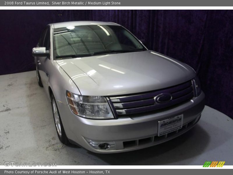 Silver Birch Metallic / Medium Light Stone 2008 Ford Taurus Limited