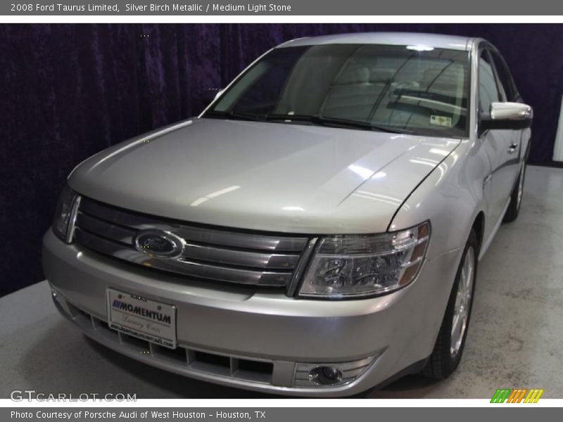 Silver Birch Metallic / Medium Light Stone 2008 Ford Taurus Limited