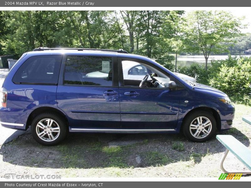 Razor Blue Metallic / Gray 2004 Mazda MPV LX