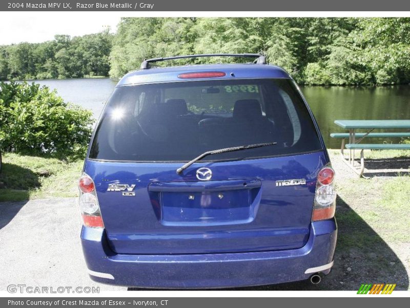 Razor Blue Metallic / Gray 2004 Mazda MPV LX