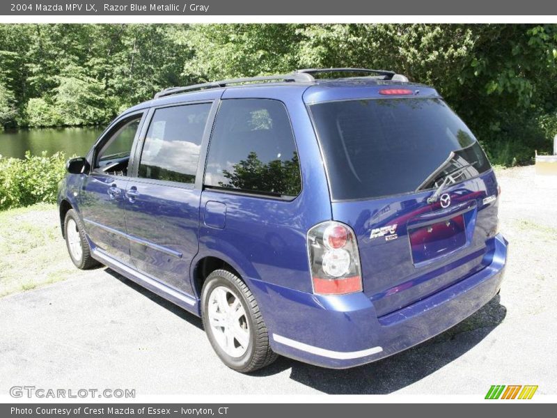 Razor Blue Metallic / Gray 2004 Mazda MPV LX