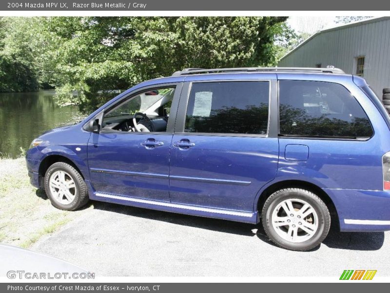 Razor Blue Metallic / Gray 2004 Mazda MPV LX
