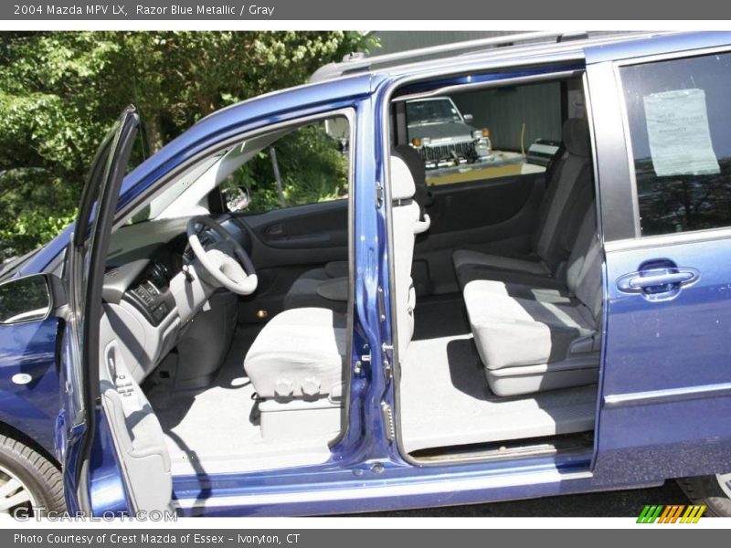 Razor Blue Metallic / Gray 2004 Mazda MPV LX